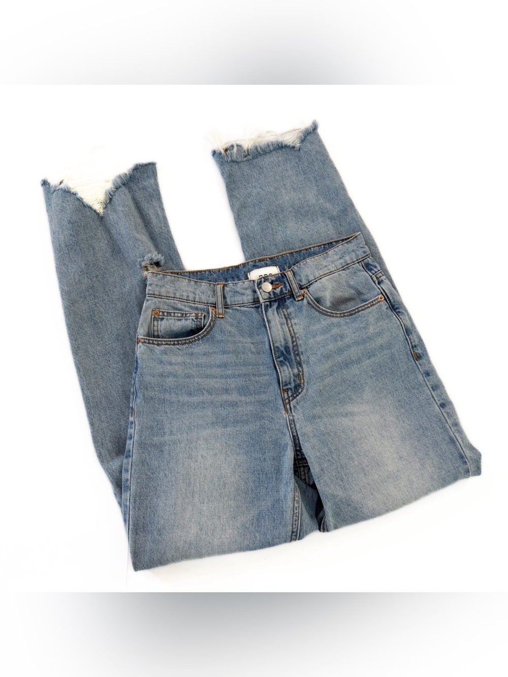 BDG Urban Outfitters Jeans Womens 27 High Rise Cowboy Straight Fit Distressed